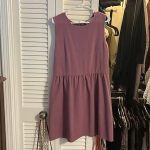 Loft purple work dress size 10